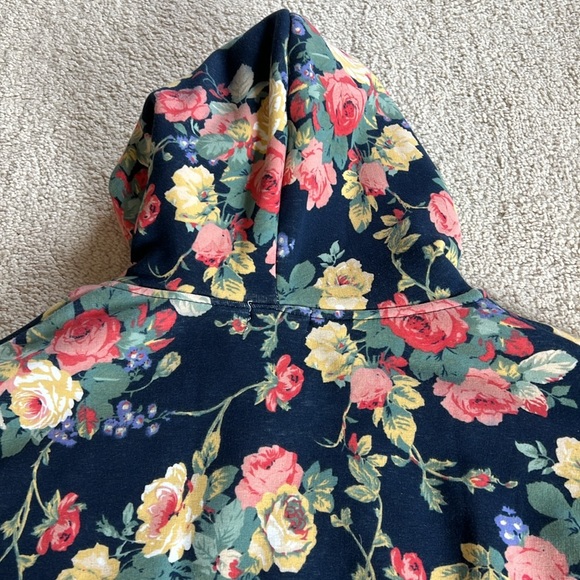 FLORAL RARE Sweatshirt Skirt Hoodie Colorful - Picture 8 of 9
